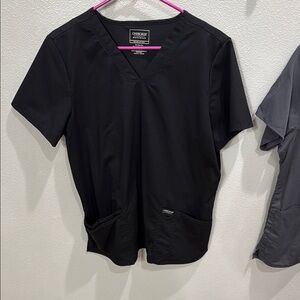 Cherokee Black Scrub Top